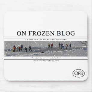 On Frozen Blog Mousepad