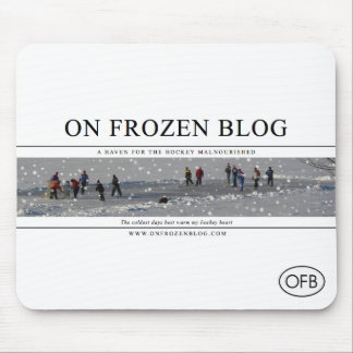 On Frozen Blog Mousepad