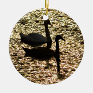 On Golden Pond Ceramic Tree Decoration