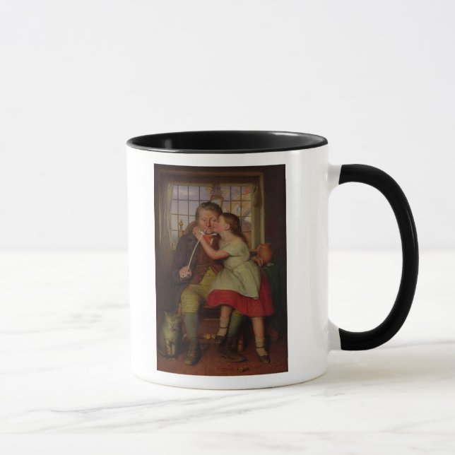 On Grandfather's Knee Mug (Right)