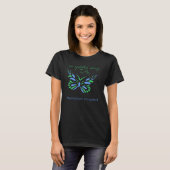 On Grateful Wings I Fly - Transplant Recipient T-Shirt (Front Full)