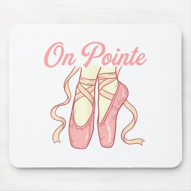 On Inte Ballet Funny Ballerina Pun Dance  Mouse Mat (Front)