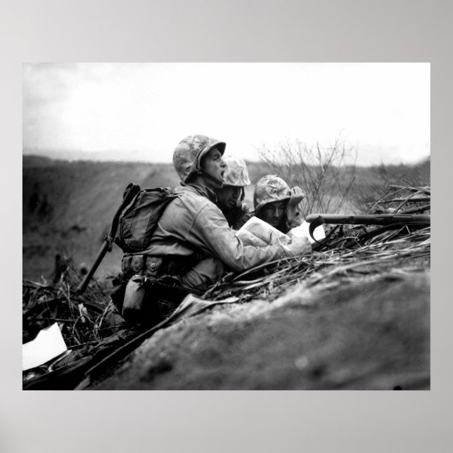 On Iwo Jima Poster (Front)