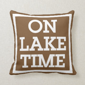 On Lake Time Cushion
