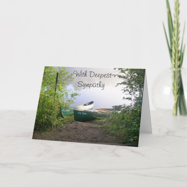 On Losing a Father Card (Front)