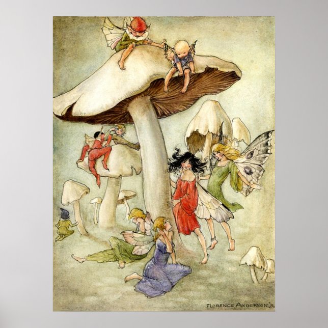 'On Mushroom Hill' - Print (Front)