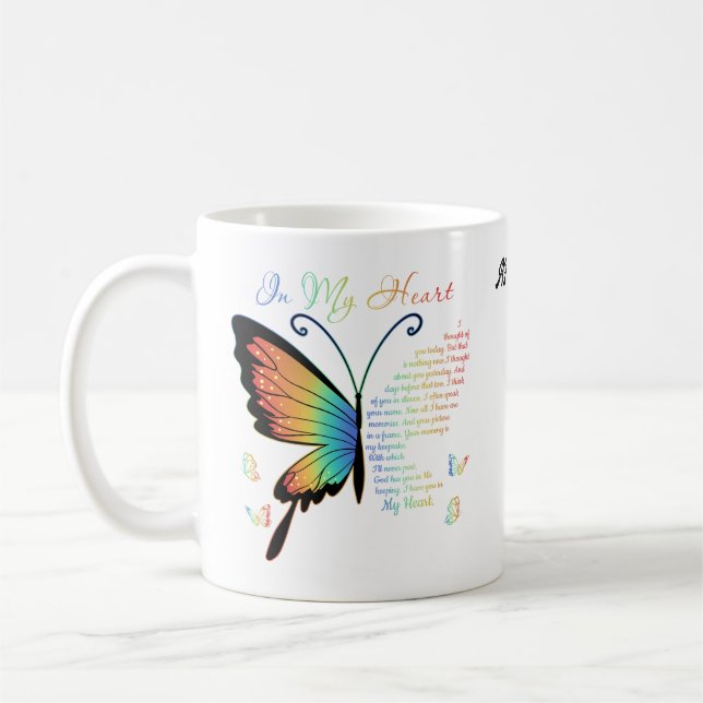 On My Heart Mug (Left)