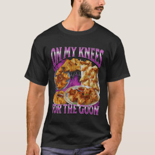 On My Knees Funny Crab Rangoon Meme Bootleg Graphi T-Shirt