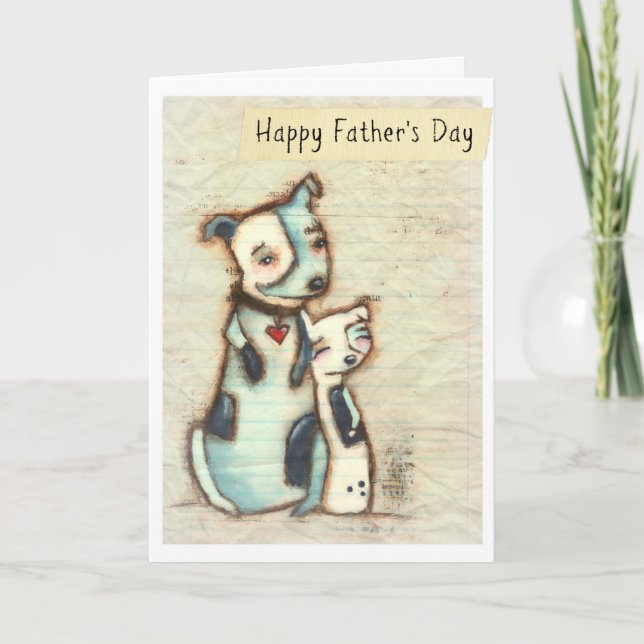 On My Side - Father's Day Card (Front)