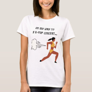 On My Way to a K-Pop Concert T-Shirt