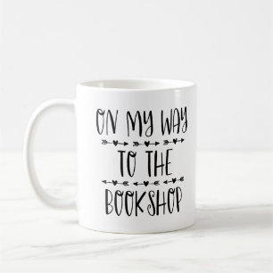 On My Way To The Bookshop Coffee Mug