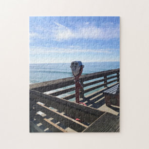 On Newport Pier, Newport Beach, California Jigsaw Puzzle