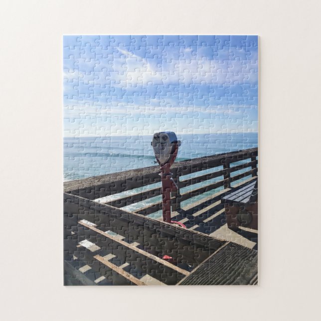On Newport Pier, Newport Beach, California Jigsaw Puzzle (Vertical)