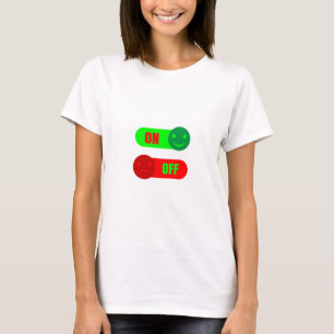 On Off Mood Emoji Women’s T-Shirt