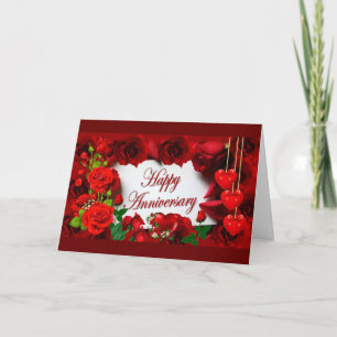 ON "OUR" *20th WEDDING ANNIVERSARY* Card