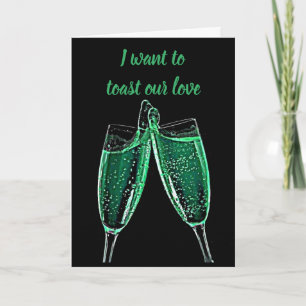 ON OUR *ANNIVERSARY* & *EVERY DAY* CELEBRATE LOVE CARD