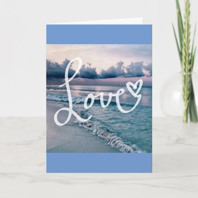 ON OUR "ANNIVERSARY" LOVE YOU/LOVE US! CARD (Front)