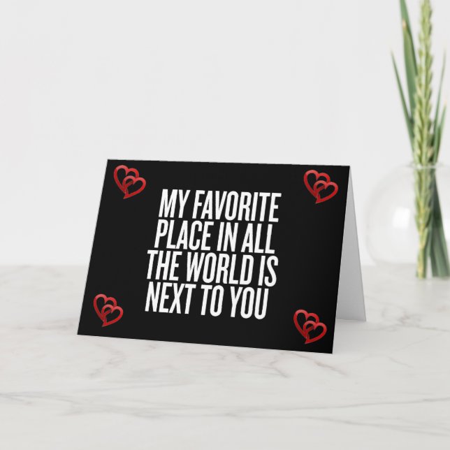 ON **OUR ANNIVERSARY** "SHOW" HOW MUCH I LOVE YOU CARD (Front)