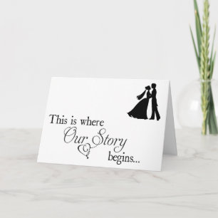 *ON OUR WEDDING DAY** to BRIDE OR GROOM Card