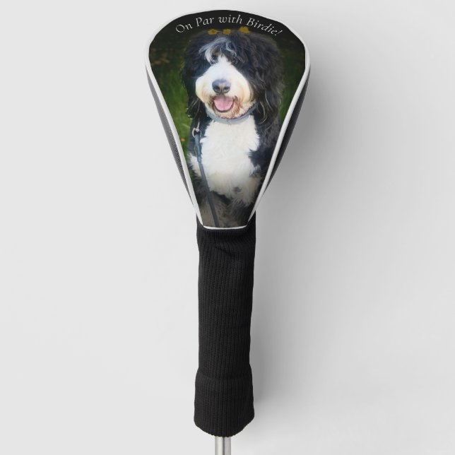 On Par with Birdie! Golf Head Cover (Front)