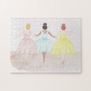 On Point Ballet Dancers Jigsaw Puzzle