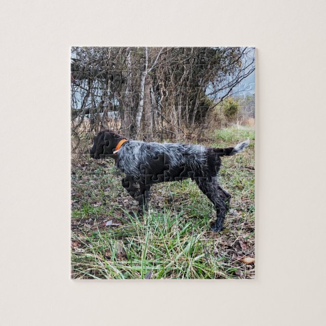 On point puppy jigsaw puzzle (Vertical)