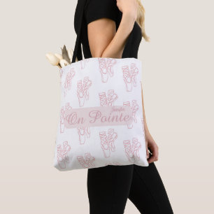 On Pointe Ballet Shoes Tote Bag