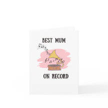 On Record Heartfelt Mother's Day Card