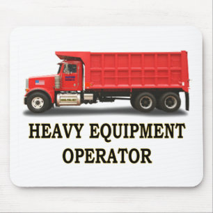 ON ROAD DUMP TRUCK MOUSE MAT