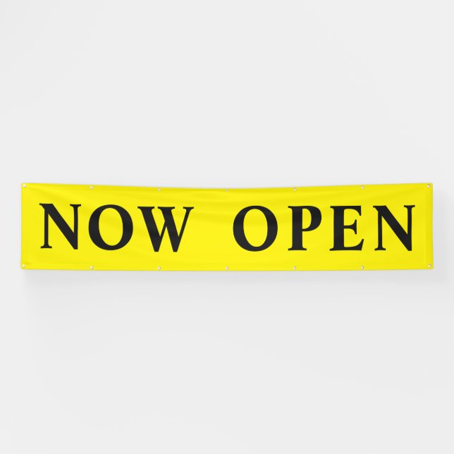 On Sale Now Open 12 foot Banner (Horizontal)