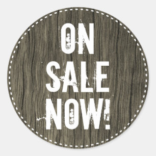 "ON SALE NOW!" Round Sticker
