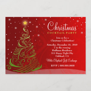 ON SALE! Starry Night Christmas Invite