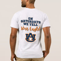 On Saturdays We Yell - Auburn TShirt