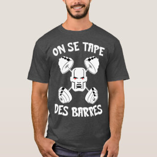 On Se aped Humour Wod Barbell Weightlifting T-Shirt