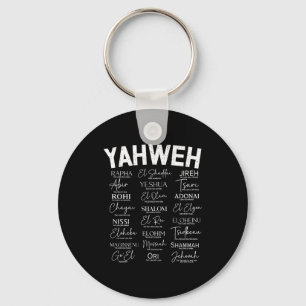 On Shirt Hebrew Names God Hebrew Jesus Key Ring