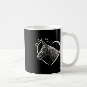 On Stall Rest , Heart Equestrian Horse Stable, Coffee Mug