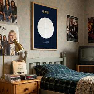 On Target — 90s Maximalist Poster   Retro Bedroom 