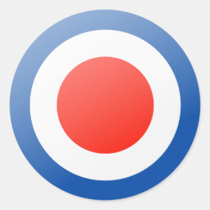 On Target Classic Round Sticker