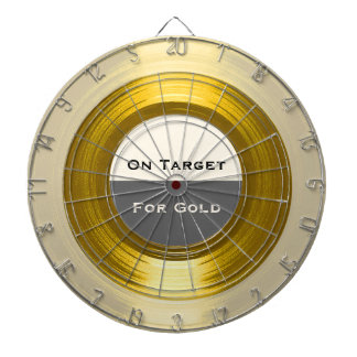 On Target For Gold - A Corporate Record Dartboard