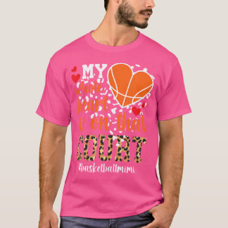 On That Court Basketball Mimi Of A Basketball Play T-Shirt