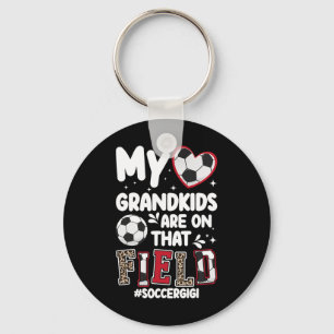 On That Field Soccer Gigi Of A Soccer Player Gigi Key Ring