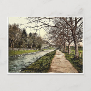 On the Annan water, Moffat, Scotland classic Photo Postcard