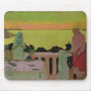 On the Balcony at Silencio Mouse Mat