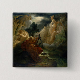 On the Bank of the Lora 15 Cm Square Badge