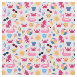 On the beach fabric