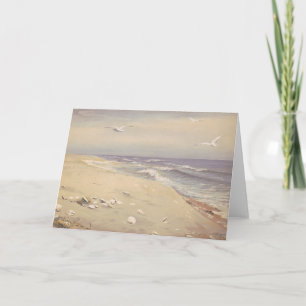 On the Beach   Fidelia Bridges Card