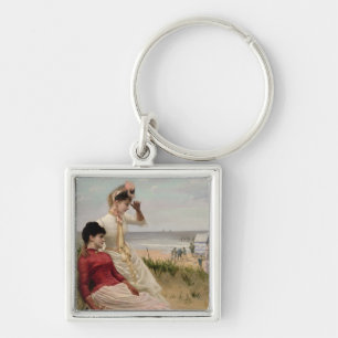 On the Beach Key Ring