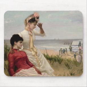 On the Beach Mouse Mat