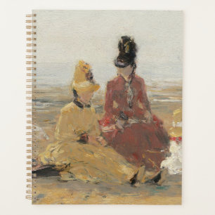 On the Beach Trouville 1887 by Eugene Boudin Planner