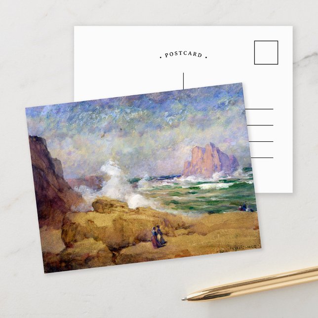 On The Coast of California | William Henry Holmes Postcard (Creator Uploaded)